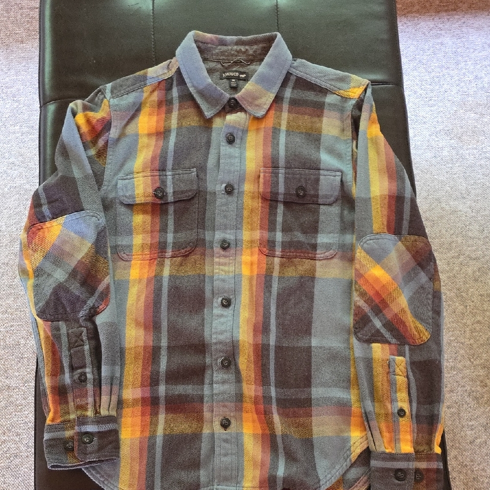 Toad&Co Multicolor Plaid Casual Button Down Shirt